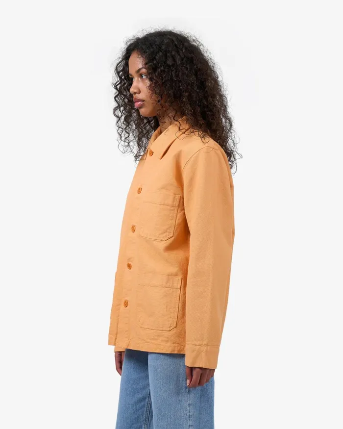 Women Organic Workwear Jacket Navy Blue Colorful Standard Workwear Jackets