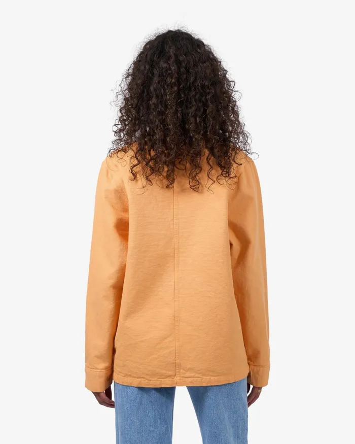 Women Organic Workwear Jacket Navy Blue Colorful Standard Workwear Jackets