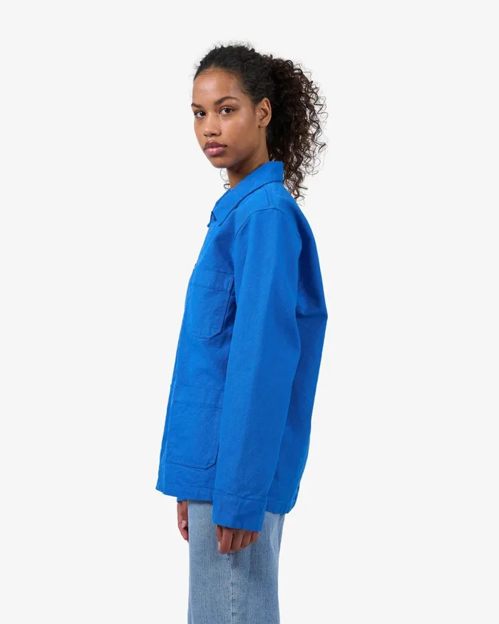 Women Organic Workwear Jacket Ocean Green Colorful Standard Workwear Jackets