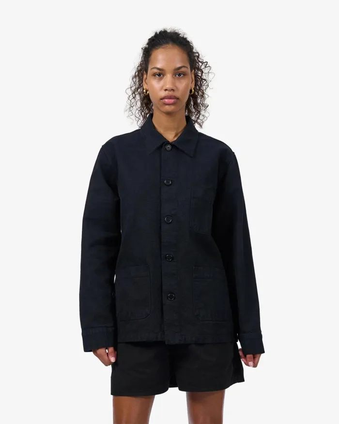 Women Organic Workwear Jacket Optical White Colorful Standard Workwear Jackets