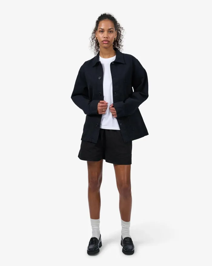 Women Organic Workwear Jacket Optical White Colorful Standard Workwear Jackets