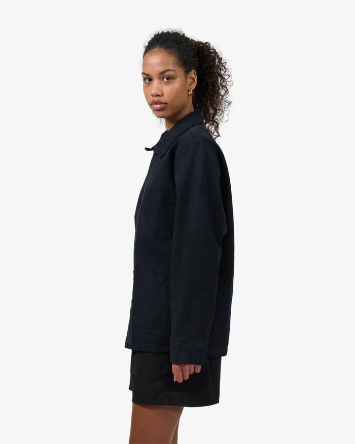 Women Organic Workwear Jacket Optical White Colorful Standard Workwear Jackets