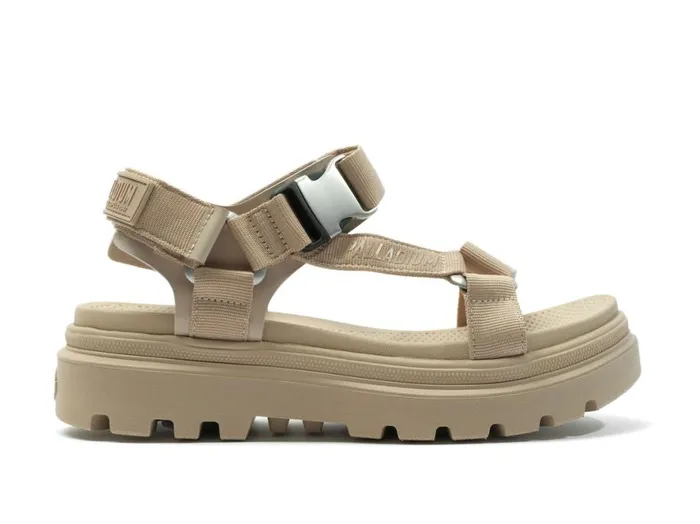 Women PALLACRUISE STRAP Beige Tan PALLADIUM Sandals