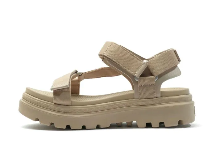 Women PALLACRUISE STRAP Beige Tan PALLADIUM Sandals