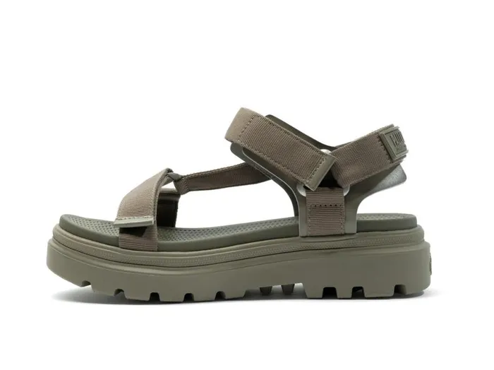 Women PALLACRUISE STRAP Dusky Green PALLADIUM Sandals