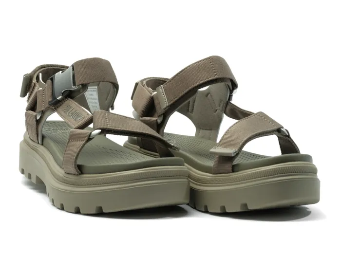 Women PALLACRUISE STRAP Dusky Green PALLADIUM Sandals
