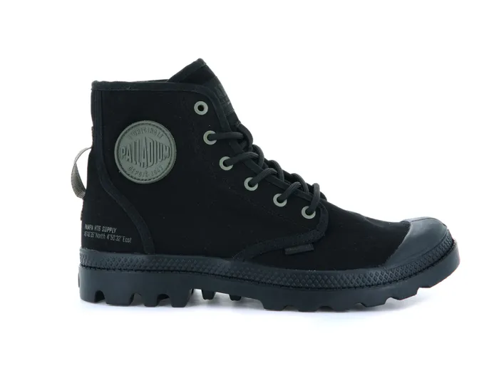 Women PAMPA HI HTG SUPPLY Blackblack PALLADIUM Boots