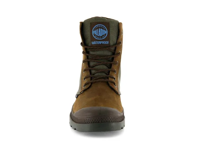 Women PAMPA SPORT CUFF WPN Bridle Brownmoon Mist PALLADIUM Boots