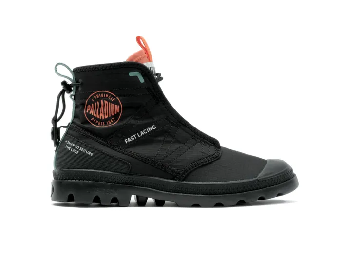 Women PAMPA TRAVEL LITE RS Black PALLADIUM Boots