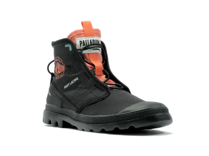 Women PAMPA TRAVEL LITE RS Black PALLADIUM Boots