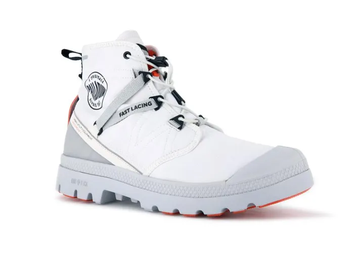 Women PAMPA TRAVEL LITE WATERPROOF Star White PALLADIUM Boots