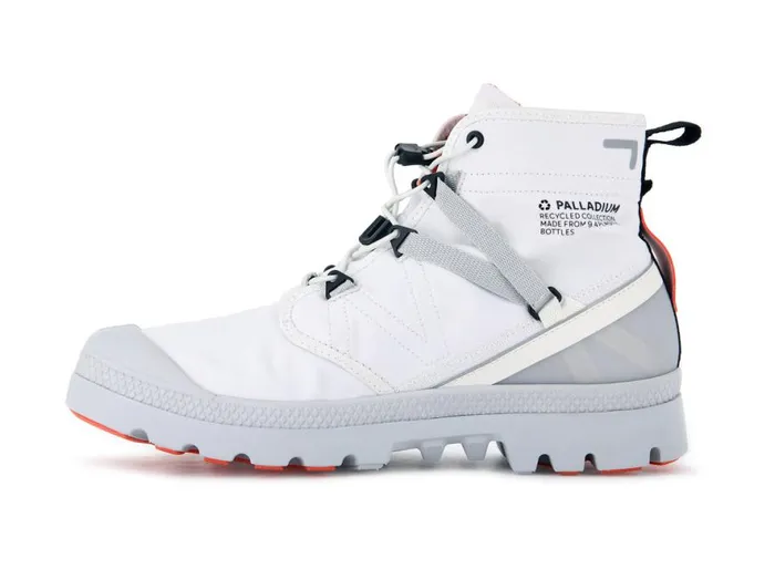 Women PAMPA TRAVEL LITE WATERPROOF Star White PALLADIUM Boots