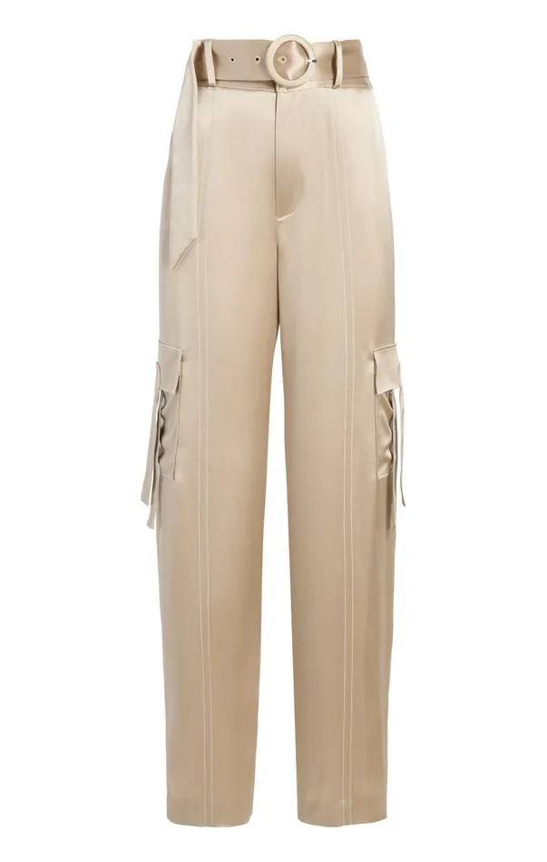 Women Pants Cinq Sept Jenson Pant Khakiivory