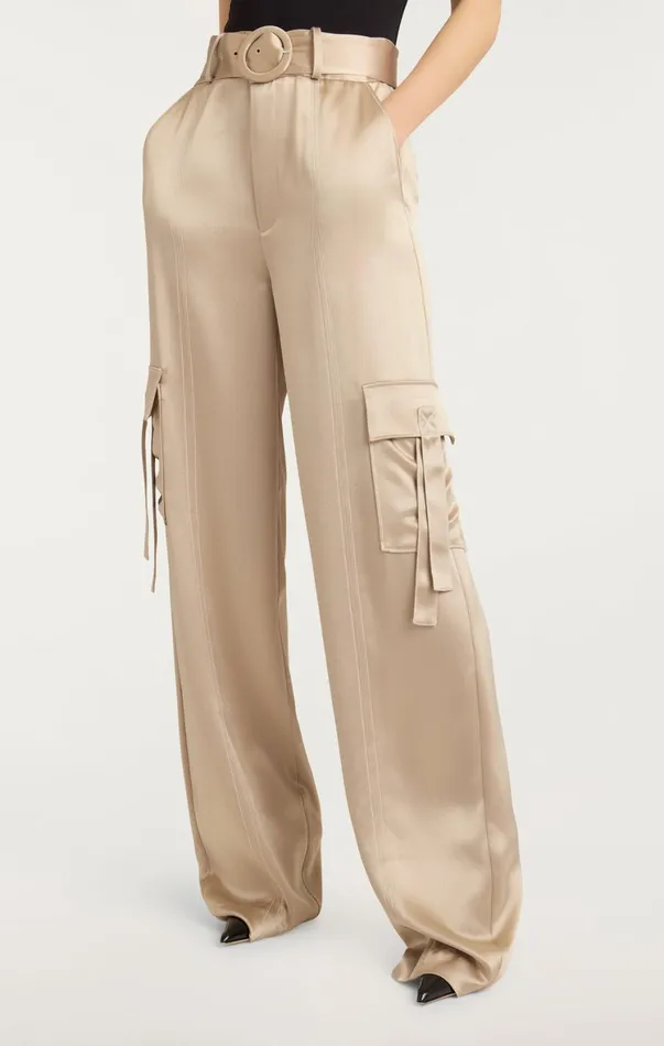 Women Pants Cinq Sept Jenson Pant Khakiivory