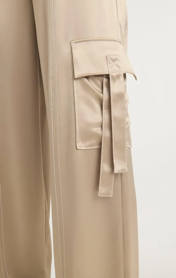 Women Pants Cinq Sept Jenson Pant Khakiivory