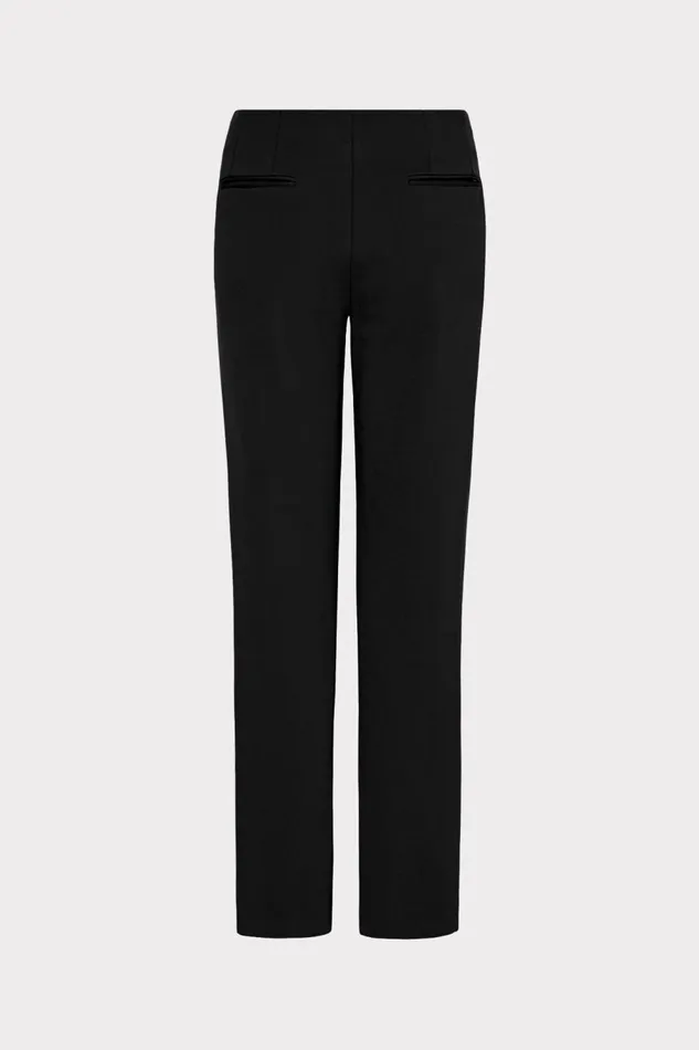 Women Pants Milly Nicole Ponte Pants Black Women Pants Milly Nicole Ponte Pants Black