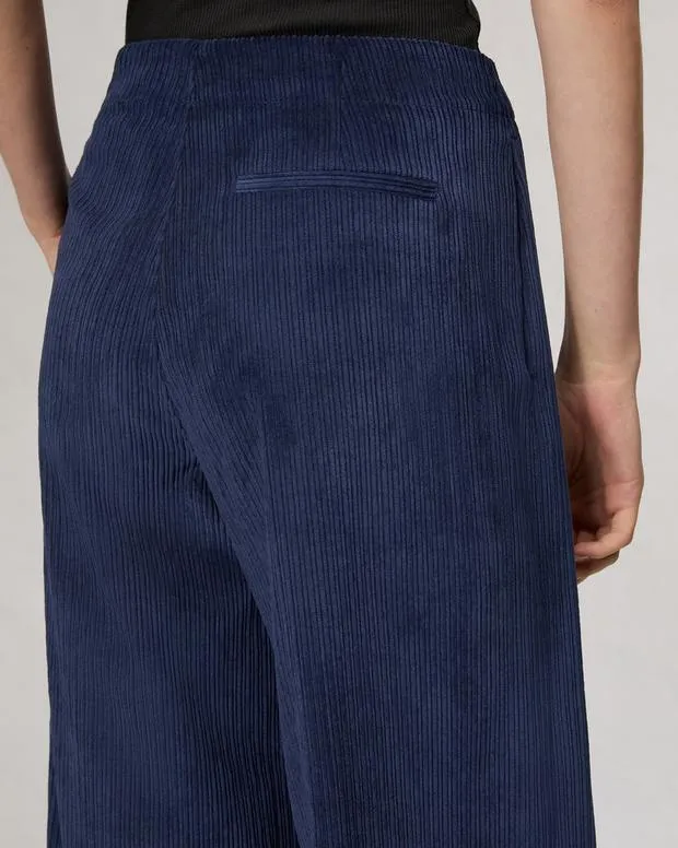Women Pants Rag and Bone Sofie Corduroy Pant Navy