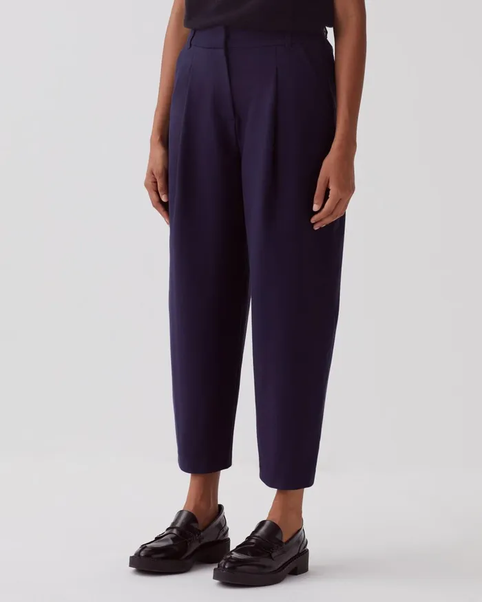 Women Peggy 8211 Carrot Trousers Maritime Blue Comptoir Des Cotonniers Trousers Women Peggy 8211 Carrot Trousers Maritime Blue Comptoir Des Cotonniers Trousers