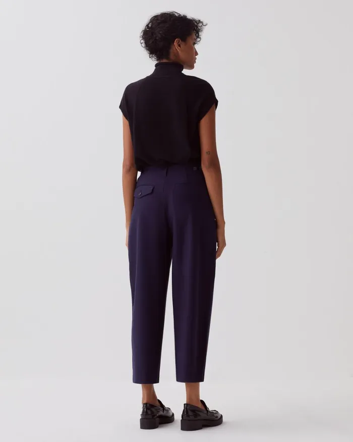 Women Peggy 8211 Carrot Trousers Maritime Blue Comptoir Des Cotonniers Trousers Women Peggy 8211 Carrot Trousers Maritime Blue Comptoir Des Cotonniers Trousers
