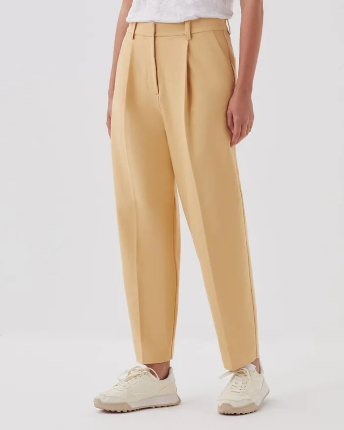 Women Peggy 8211 Carrot Trousers Moonstone Comptoir Des Cotonniers Trousers