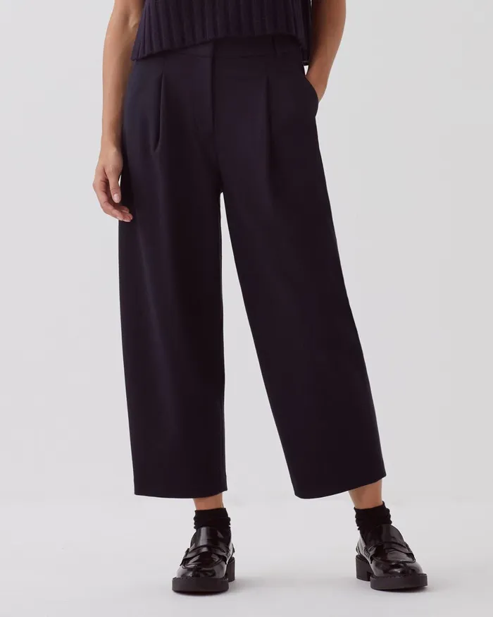 Women Peggy 8211 Carrot Trousers Navy Melange Comptoir Des Cotonniers Trousers Women Peggy 8211 Carrot Trousers Navy Melange Comptoir Des Cotonniers Trousers