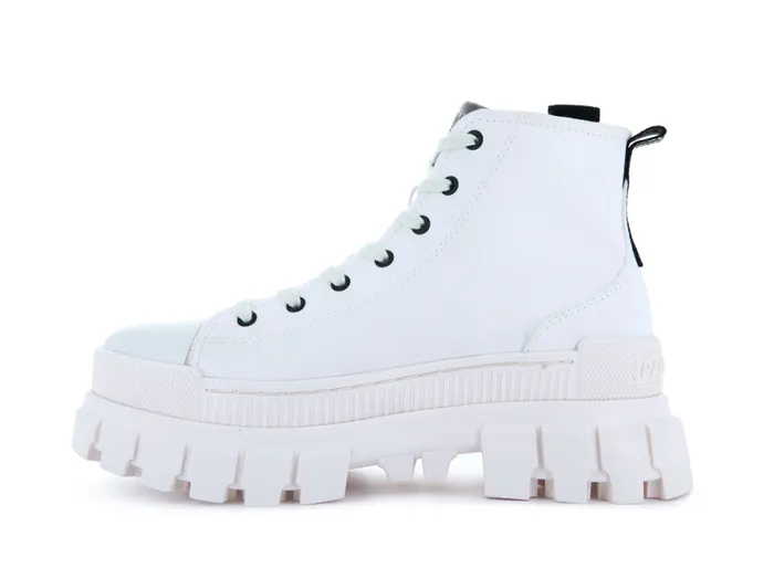 Women REVOLT HI TX Star White Marshmallow PALLADIUM Boots Women REVOLT HI TX Star White Marshmallow PALLADIUM Boots