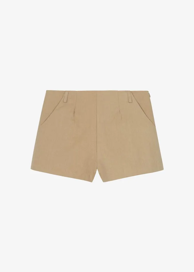 Women Rolen Hot Pants 8211 Beige The Frankie Shop Bottoms