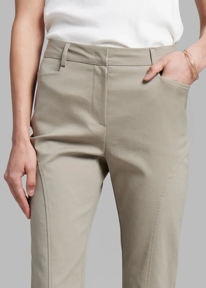Women Romane Bermuda Shorts 8211 Beige The Frankie Shop Bottoms