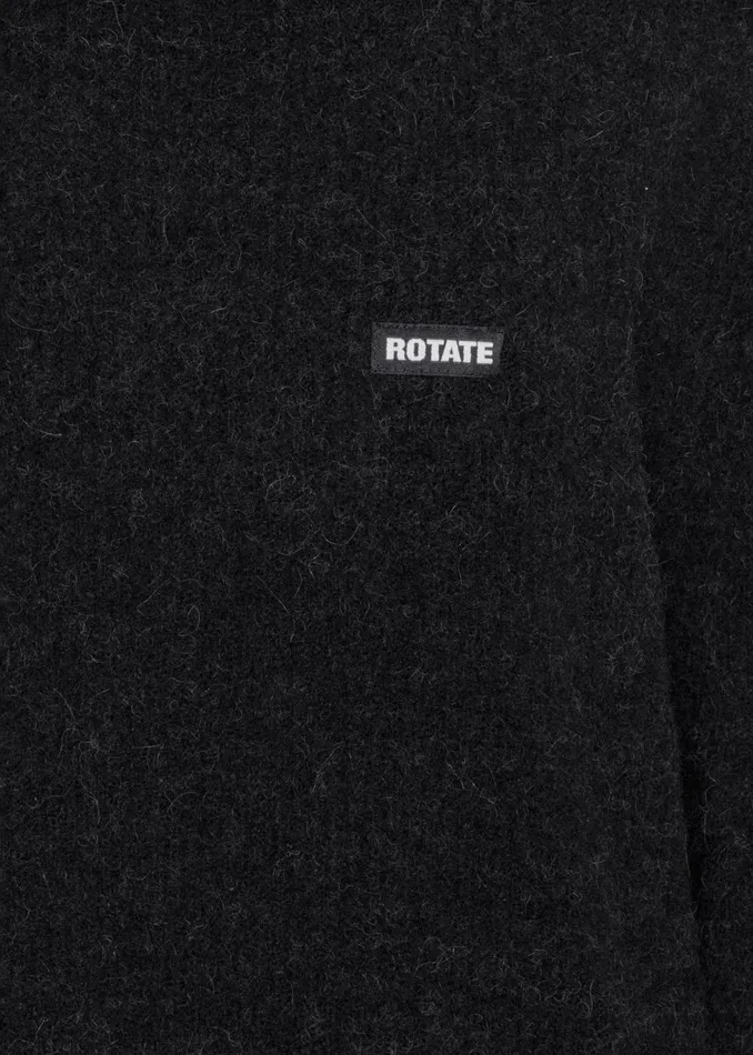 Women Rotate Turtleneck Sweater 8211 Black The Frankie Shop Knitwear