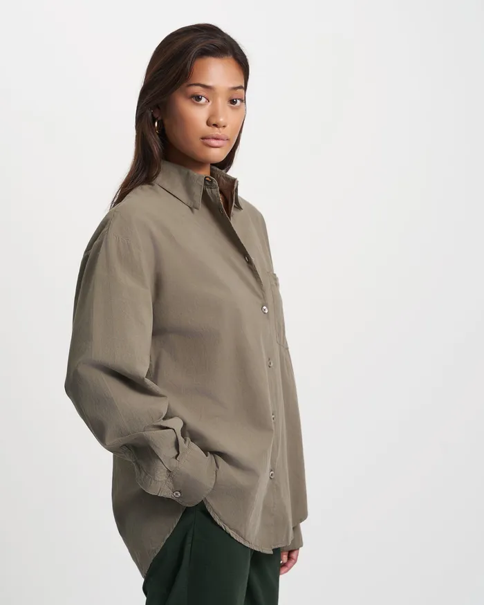 Women Shirts Colorfulstandard Organic Oversized Shirt 8211 Deep Black