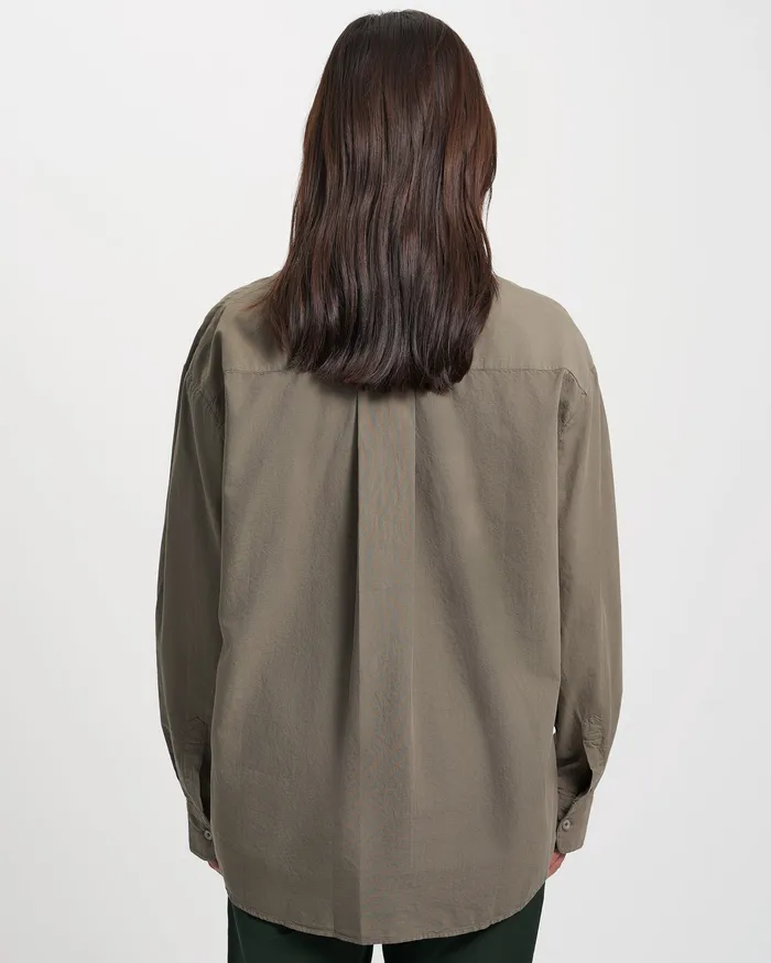 Women Shirts Colorfulstandard Organic Oversized Shirt 8211 Deep Black