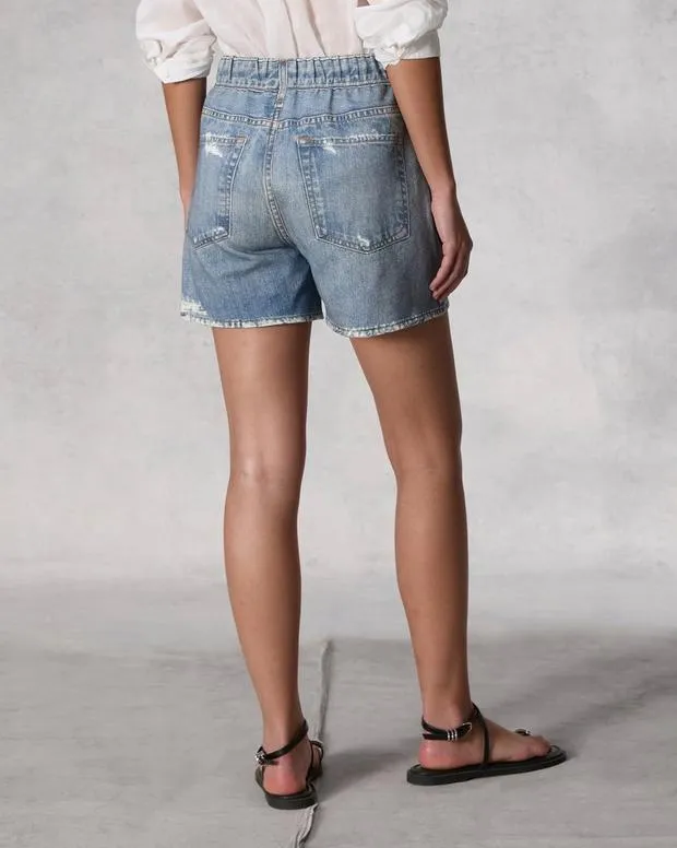 Women Shorts Rag and Bone Miramar Terry Walking Short Cotton Terry Brooke