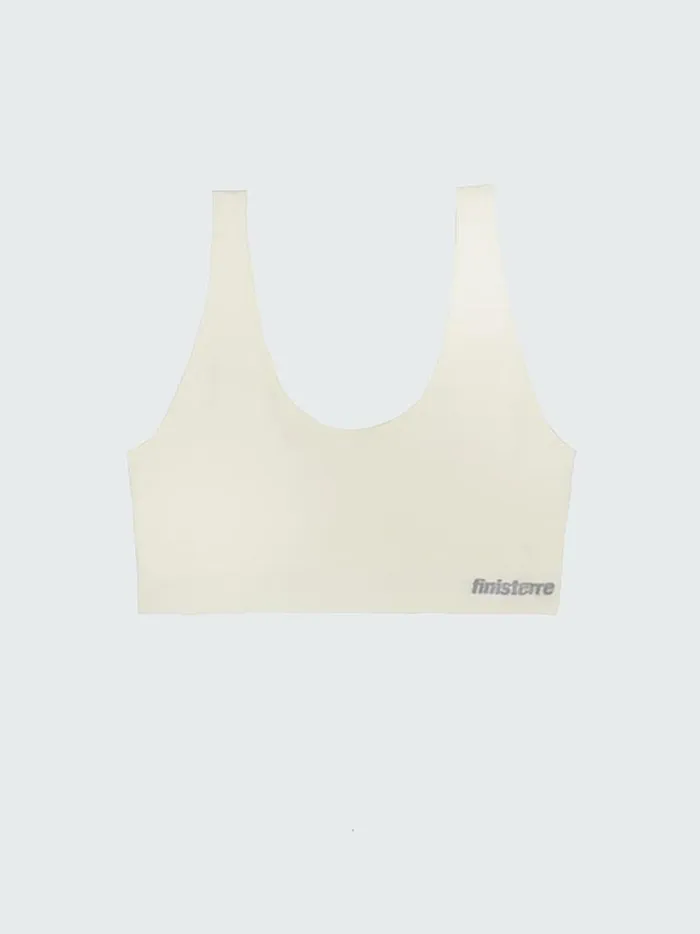 Women Sia Seamless Bralet Ecru Finisterre Base Layers and Underwear