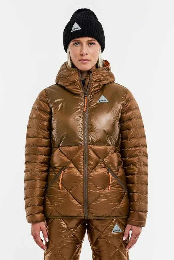 Women Sierra Gilltek Down JacketAmber Orage Mid Layers