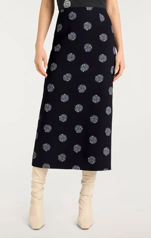 Women Skirts Cinq Sept Malti Skirt Blacksilver