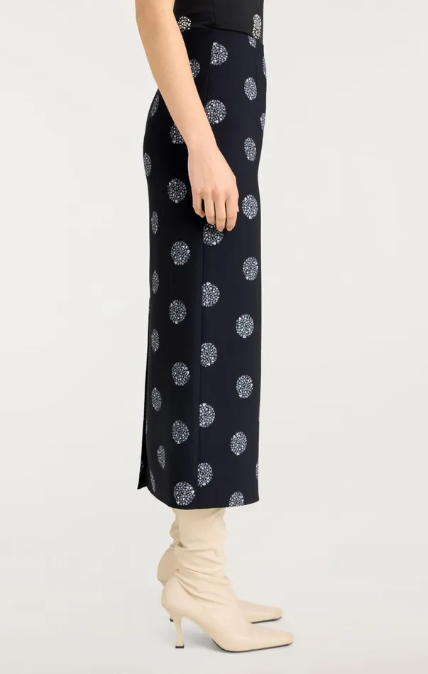 Women Skirts Cinq Sept Malti Skirt Blacksilver