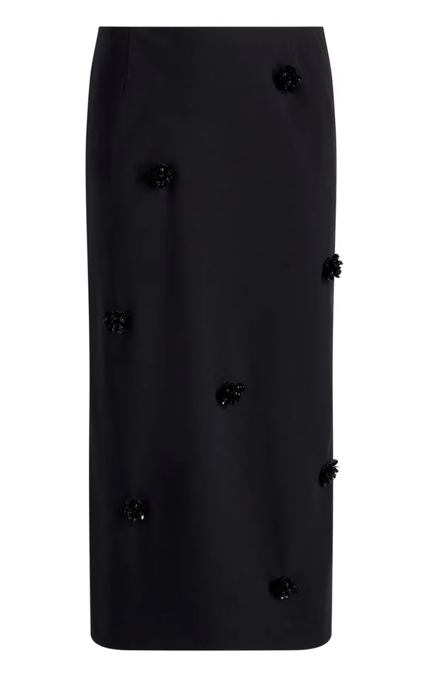 Women Skirts Cinq Sept Sequin Dot Abbie Skirt Blackblack