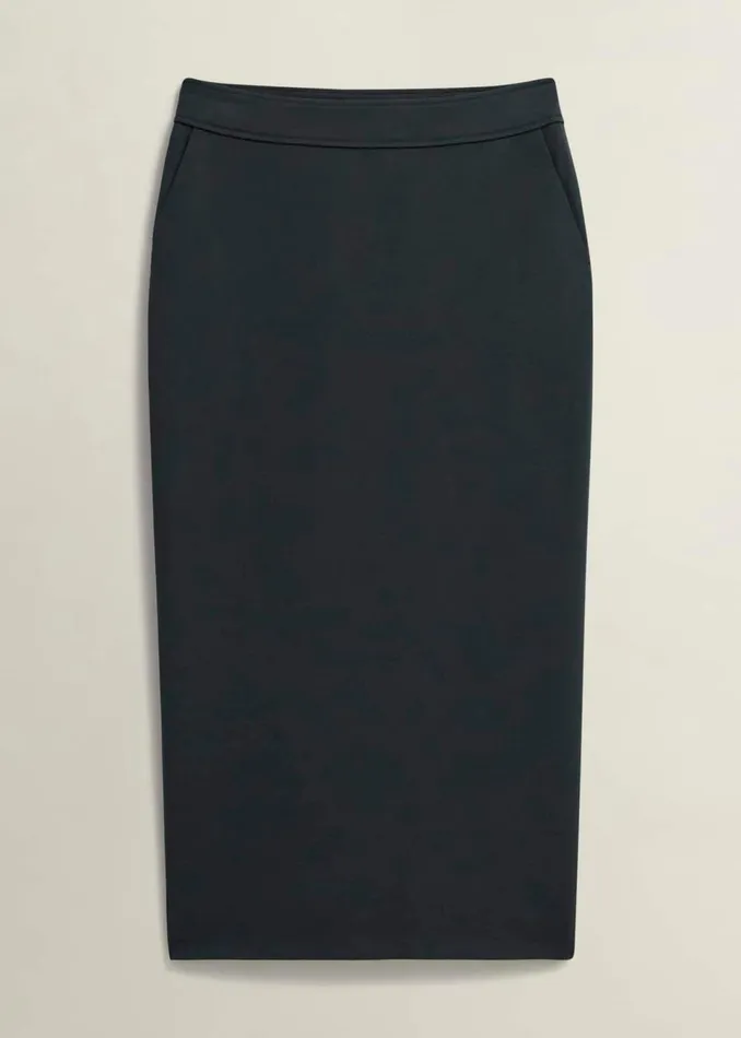 Women Skirts Hobbs Linda Pencil Skirt Deep Pine Green