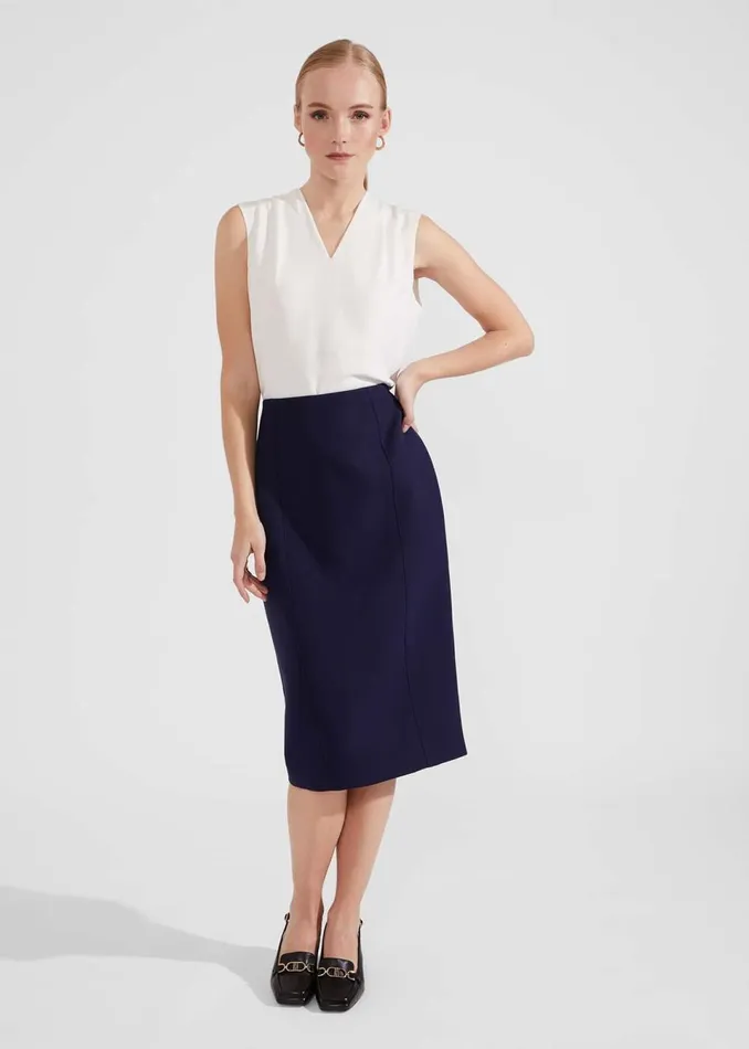 Women Skirts Hobbs Phoebe Skirt Midnight
