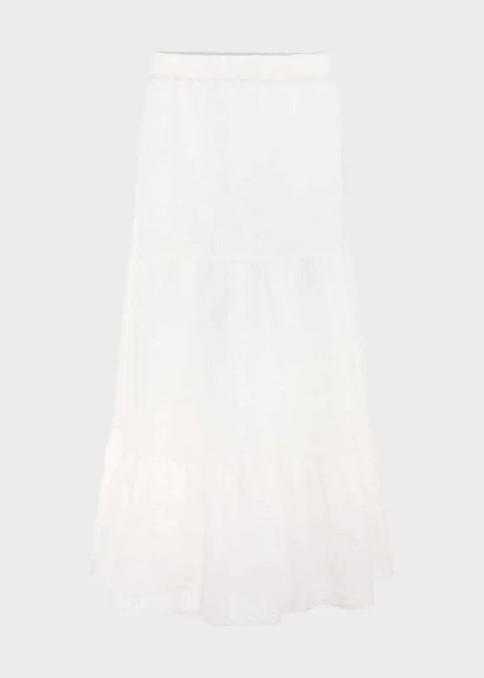 Women Skirts Hobbs Soho Skirt White