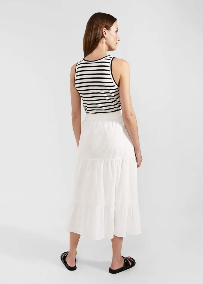Women Skirts Hobbs Soho Skirt White