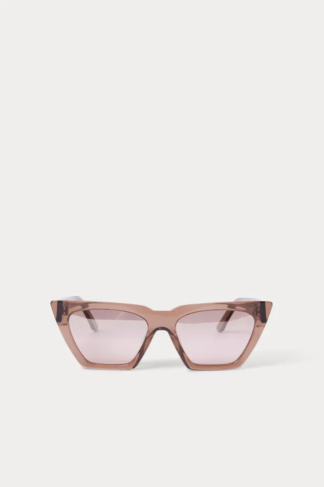 Women Sunglasses Rachel Comey Modan Sunglasses Bronze