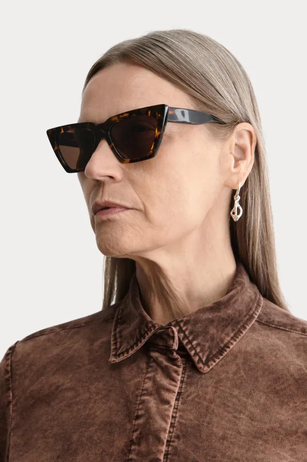Women Sunglasses Rachel Comey Modan Sunglasses Tortoise Women Sunglasses Rachel Comey Modan Sunglasses Tortoise