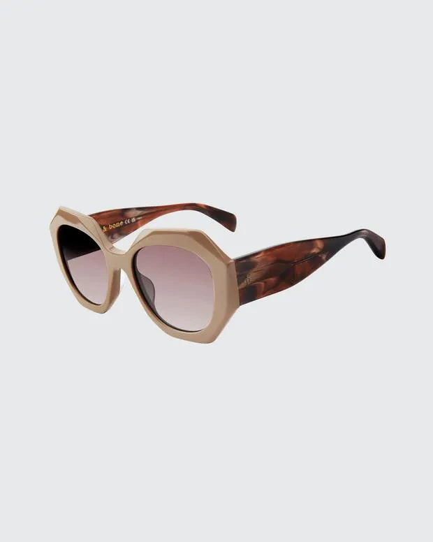 Women Sunglasses Rag and Bone Brandi Brown
