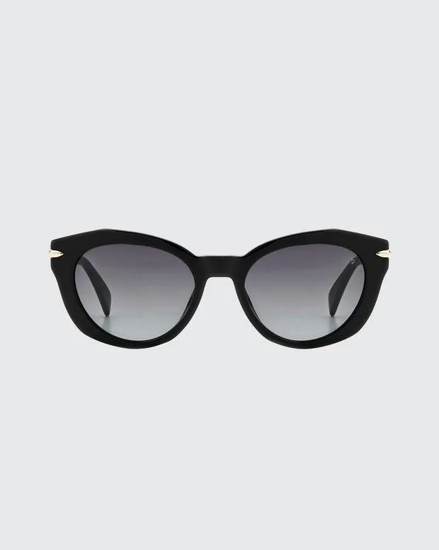 Women Sunglasses Rag and Bone Lily Black