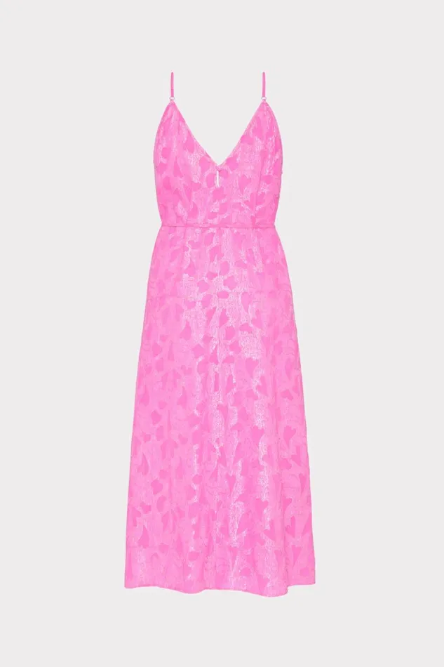 Women Swim and Coverups Milly Lurex Jacquard Spaghetti Strap CoverUp Pink Women Swim and Coverups Milly Lurex Jacquard Spaghetti Strap CoverUp Pink