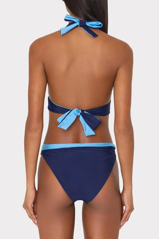 Women Swim and Coverups Milly Scala Reversible Bikini Bottom Mineral Bluenavy Women Swim and Coverups Milly Scala Reversible Bikini Bottom Mineral Bluenavy