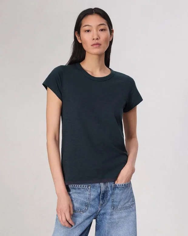 Women TShirts Rag and Bone The Slub Tee Salute