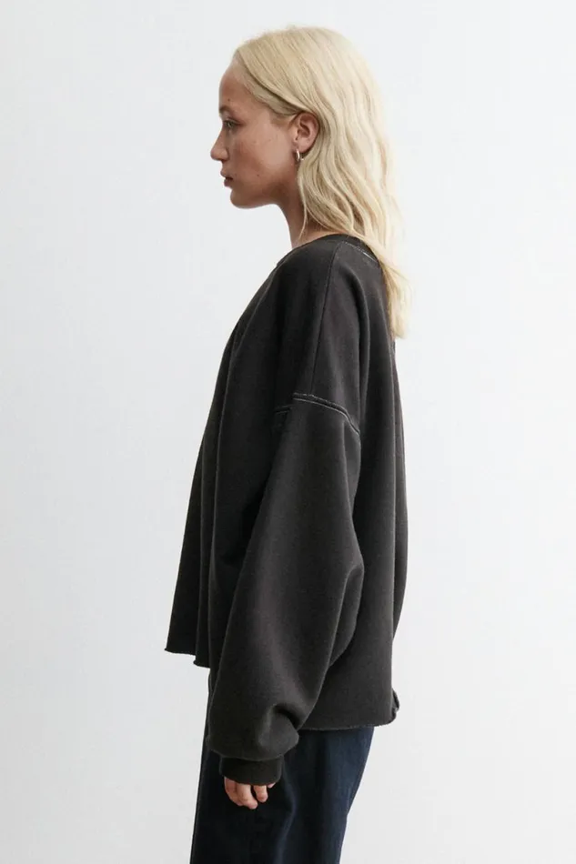 Women Tshirts Sweatshirts Rachel Comey Fonder Sweatshirt Charcoal Women Tshirts Sweatshirts Rachel Comey Fonder Sweatshirt Charcoal