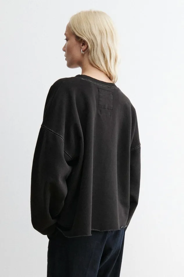 Women Tshirts Sweatshirts Rachel Comey Fonder Sweatshirt Charcoal Women Tshirts Sweatshirts Rachel Comey Fonder Sweatshirt Charcoal